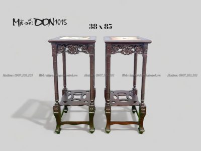 ghế đôn cao mặt vuông đục nho
