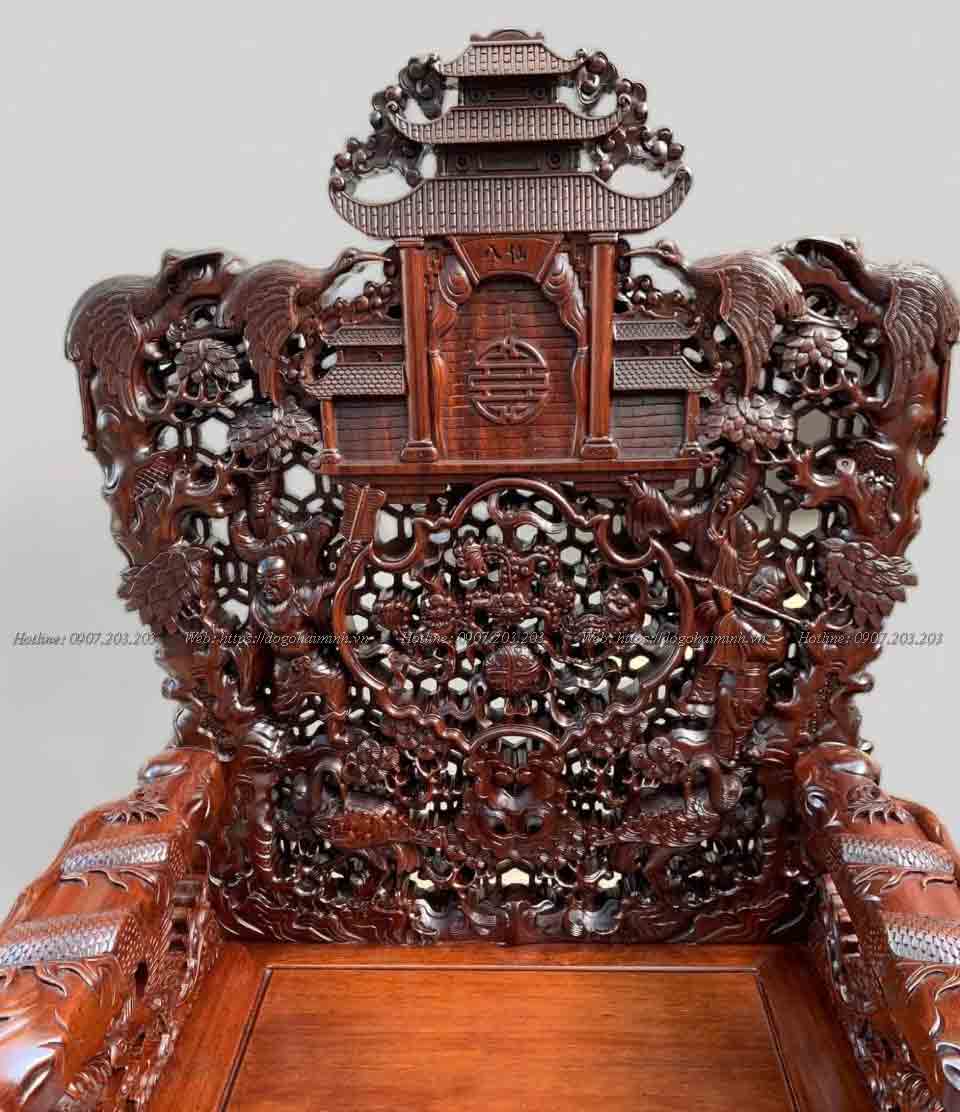 ghế trường kỷ bát tiên