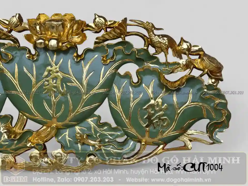 cuốn thư sen cò gỗ dổi