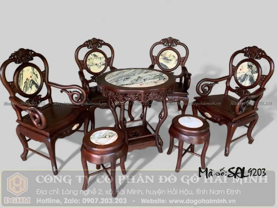 bộ salon guột đục dơi