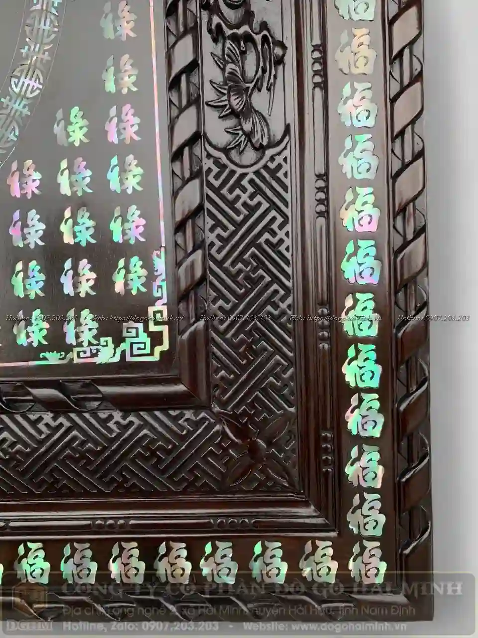 tranh bách phúc khảm ốc