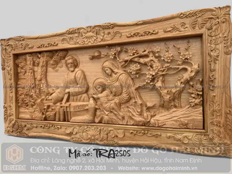 tranh gia đình thánh gia công giáo