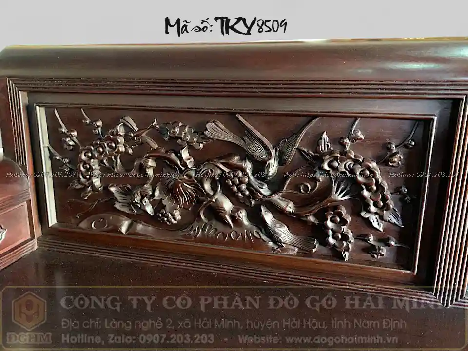 trường kỷ đục tứ quý tràn lô đục mai đào