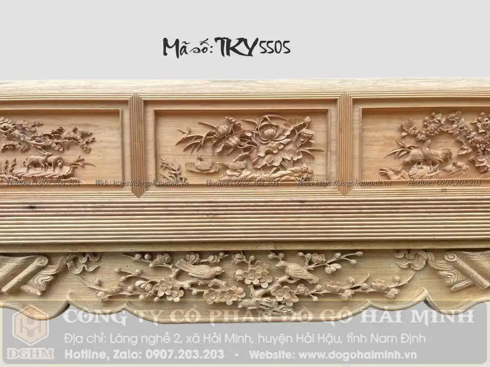 trường kỷ đục nền tích tứ quý