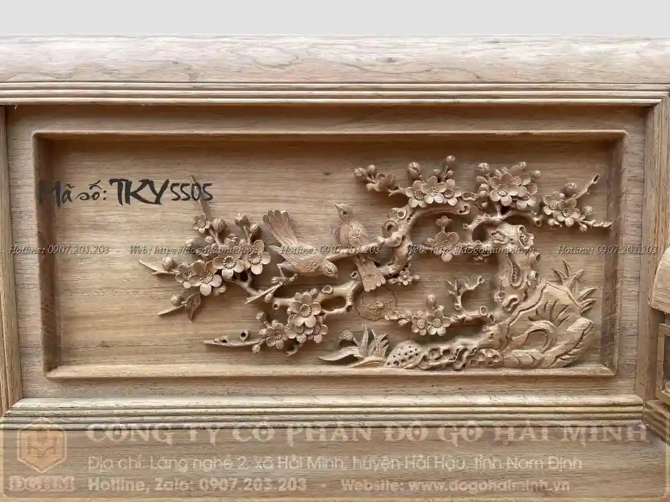 trường kỷ tứ quý lô đục mai đào