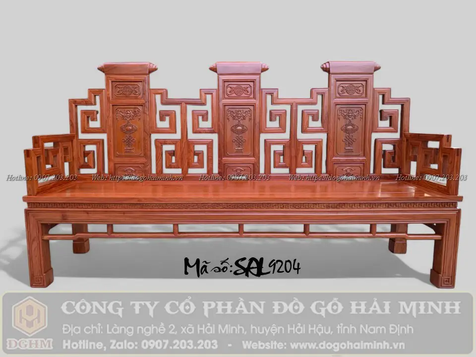 ghế như ý móc mỏ gỗ hương