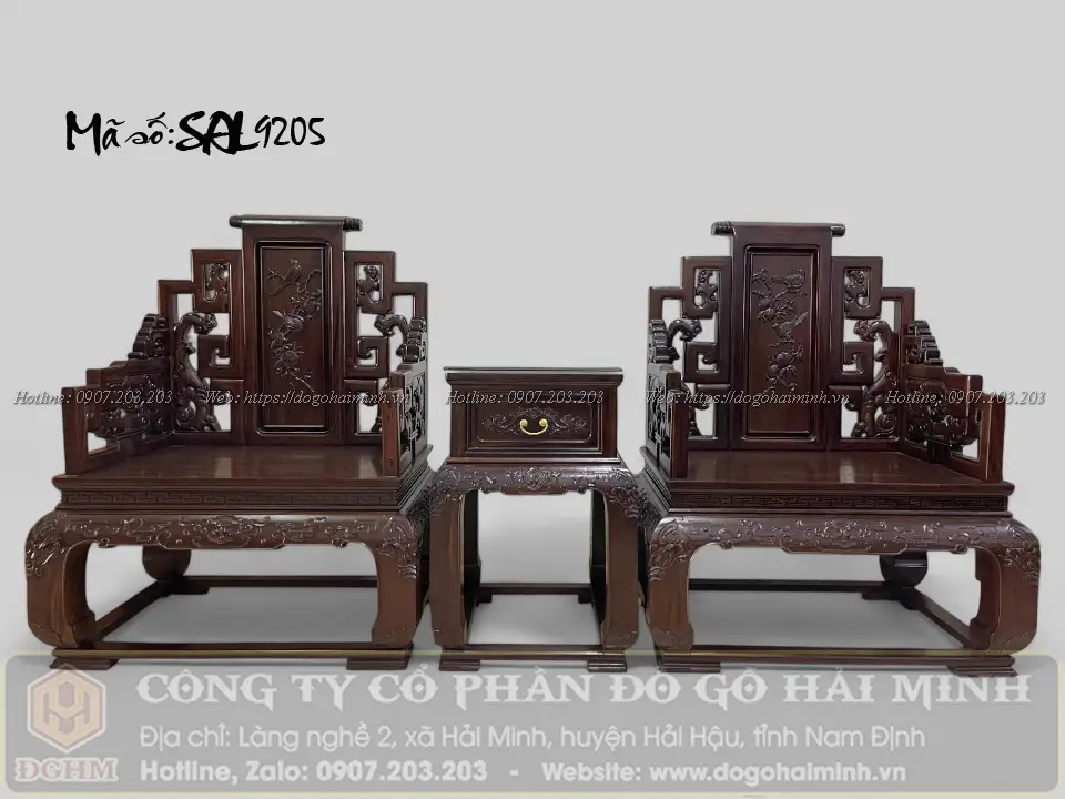 ghế sơn thuỷ hữu tình gỗ trắc