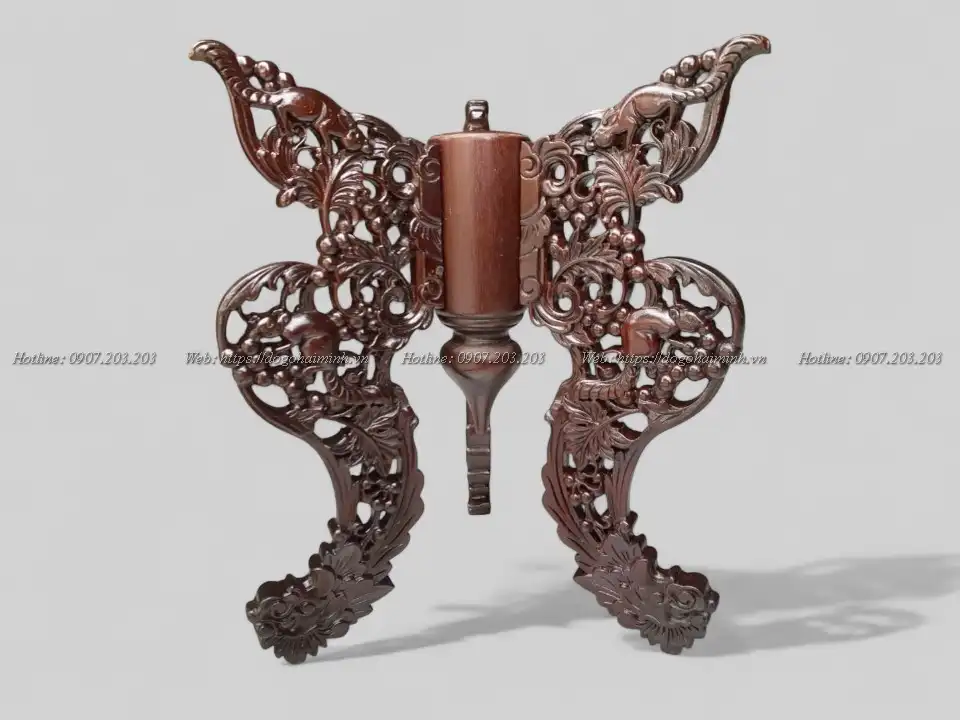 chò gỗ trái cây đục nho sóc